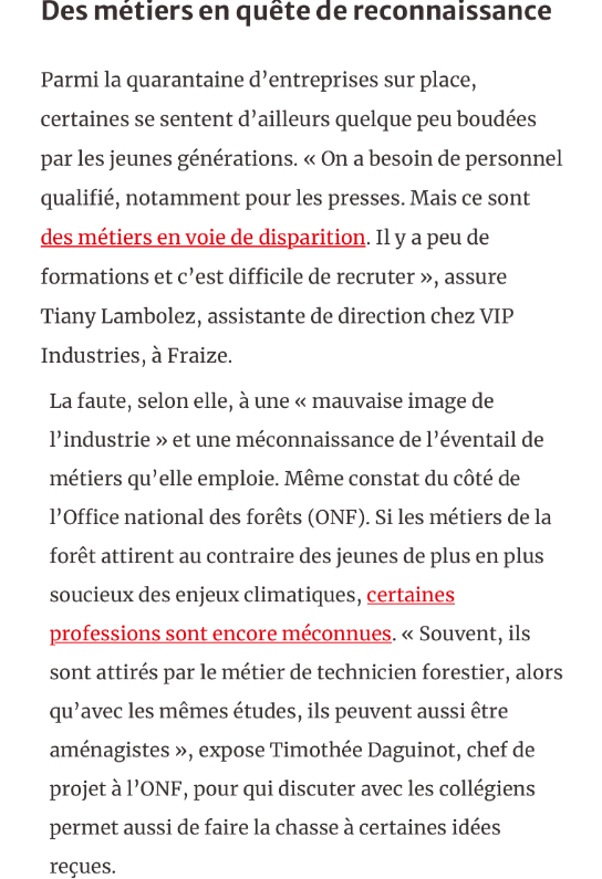 https://www.vosgesmatin.fr/education/2026/02/11/plus-de-270-jeunes-reunis-pour-la-premiere-journee-du-forum-experimetiers-a-saint-die https://www.vosgesmatin.fr/education/2026/02/11/plus-de-270-jeunes-reunis-pour-la-premiere-journee-du-forum-experimetiers-a-saint-die